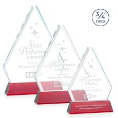 Fyreside Red on Newhaven Crystal Award - Crystal Awards