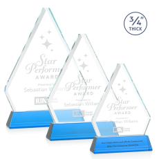 Fyreside Sky Blue on Newhaven Crystal Award - Corporate Awards