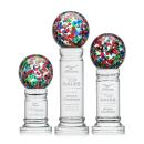 Fantasia Spheres on Colverstone Base Glass Award