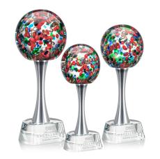 Fantasia Spheres on Willshire Base Glass Award - Corporate Awards