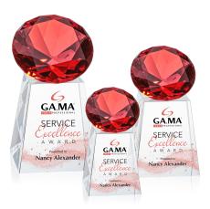 Celestina Full Color Ruby Crystal Award - Full Color Awards
