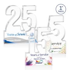 Astoria Full Color Number Acrylic Award - Full Color Awards