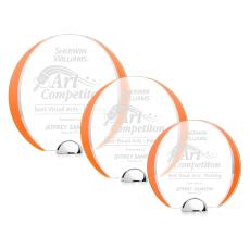 Stanton Orange Circle Crystal Award - Corporate Awards