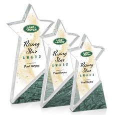 Taunton Full Color Star Crystal Award - Full Color Awards