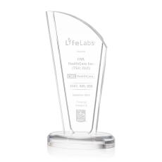 Bridgewood Clear Sail Acrylic Award - Acrylic Awards