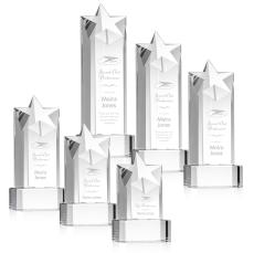 Berkeley Star on Padova Base - Clear - Corporate Awards