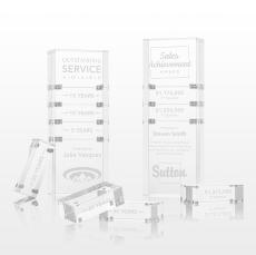 Derringer Rectangle Acrylic Award - Award Plaques