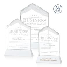 Everest White on Newhaven Peak Crystal Award - Crystal Awards