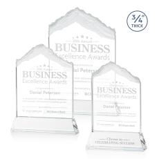 Everest Starfire on Newhaven Peak Crystal Award - Crystal Awards