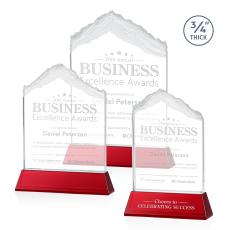 Everest Red on Newhaven Peak Crystal Award - Corporate Awards