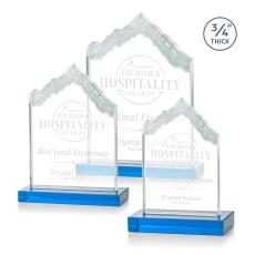 McKinley Sky Blue Peak Crystal Award - Corporate Awards