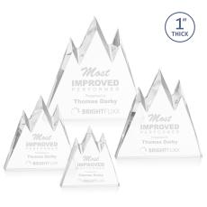 Banff Clear Peak Acrylic Award - Corporate Awards