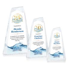 Veradero Full Color Clear Peak Acrylic Award - Corporate Awards