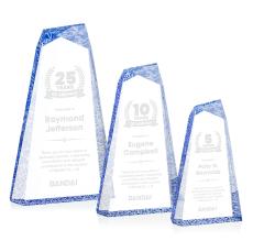 Veradero Blue Peak Acrylic Award - Acrylic Awards