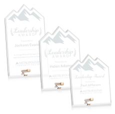 Polaris Summit Gold Peak Acrylic Award - Acrylic Awards