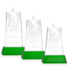 Millington Star on Base - Green - Corporate Awards