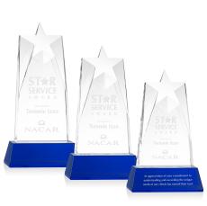 Millington Star on Base - Blue - Corporate Awards