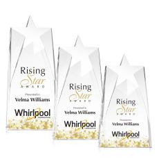Millington Full Color Star Crystal Award - Crystal Awards