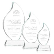 Odessy Clear on Newhaven Flame Crystal Award - Corporate Awards