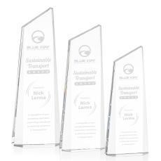 Belmont Tower Obelisk Crystal Award - Corporate Awards