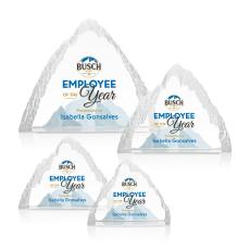 Vermont Full Color Pyramid Crystal Award - Full Color Awards