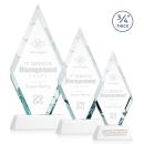 Richmond White on Newhaven Base Crystal Award