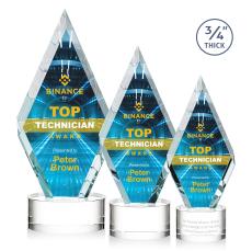 Richmond Full Color Clear on Marvel Crystal Award - Full Color Awards