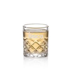 Longford Shot Glass - Deep Etch - Etched Barware