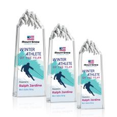 Himalayas Full Color Obelisk Crystal Award - Full Color Awards