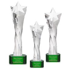 Arlington Green on Paragon Base Star Crystal Award - Corporate Awards