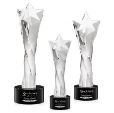 Arlington Black on Marvel Base Star Crystal Award - Corporate Awards