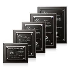 Caledon Plaque - Black/Silver - Corporate Awards