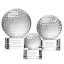 Golf Ball Spheres on Paragon Base Crystal Award