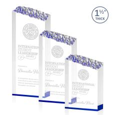 Warwick Blue Peak Acrylic Award - Acrylic Awards