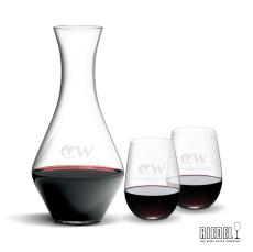 RIEDEL Merlot Decanter & Stemless Wine Set - Corporate Recognition Gifts