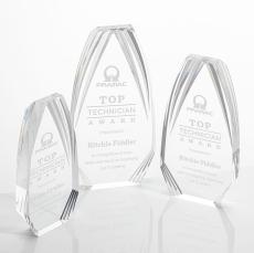 Lantana Clear Acrylic Award - Acrylic Awards