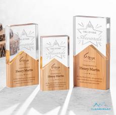 Montagnes Rectangle Wood Award - Wood Awards