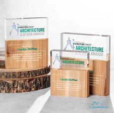 Arbuste Full Color Rectangle Wood Award - Modern Awards