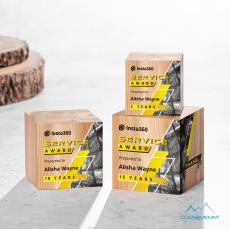 Feuille Full Color Wood Award - Eco Friendly Awards