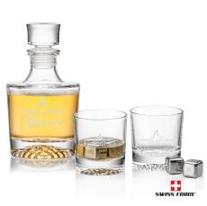 Buxton Decanter Set & Ice Cubes - Corporate Recognition Gifts