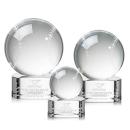 Baseball Spheres on Paragon Base Crystal Award