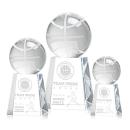 Basketball Spheres on Celestina Base Crystal Award