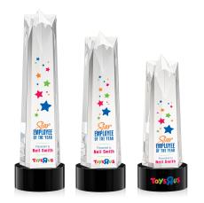 Ellesmere Full Color Black on Marvel Star Crystal Award - Sales Awards