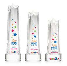 Ellesmere Full Color Clear on Marvel Star Crystal Award - Sales Awards