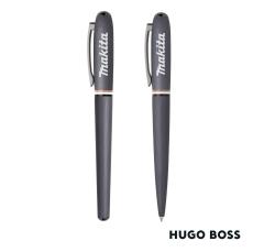 Hugo Boss Iconic Contour Ballpoint & Fountain Pen Set - Executive Gifts