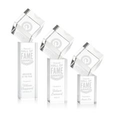 Burrill Crystal on Dakota Base Award - Crystal Awards