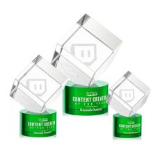 Burrill Green on Marvel Base Crystal Award - Crystal Awards