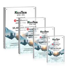 Kirkham Full Color Rectangle Acrylic Award - Acrylic Awards