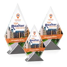 Andria Full Color Crystal Award - Metal Awards