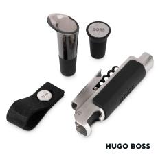 Hugo Boss Iconic Wine Set - Etched Barware